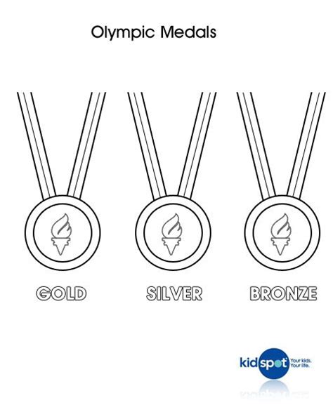 Olympic Medal Colouring Page Olympics Colouring Pages Colouring In