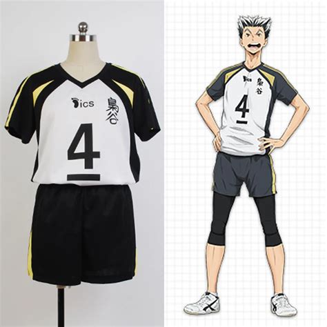 Fukurodani Academy Uniform Bokuto Koutarou Team Haikyuu Cosplay Costume