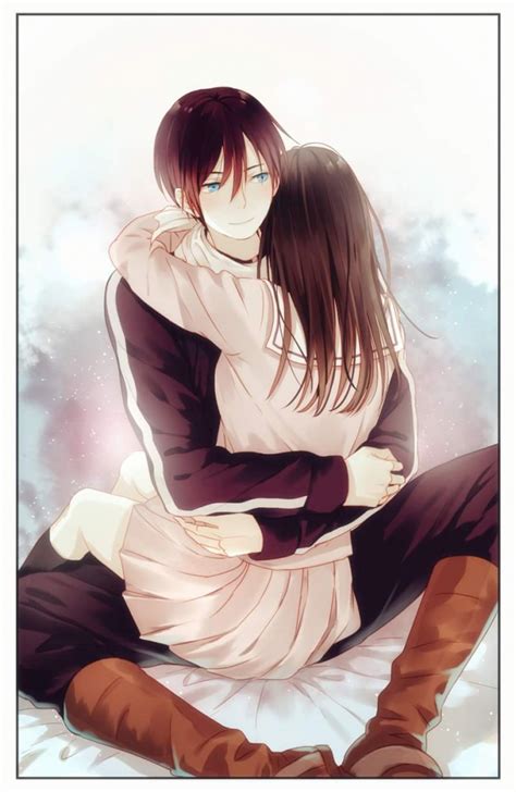 Cuddling Anime Couple Posted By Michelle Anderson