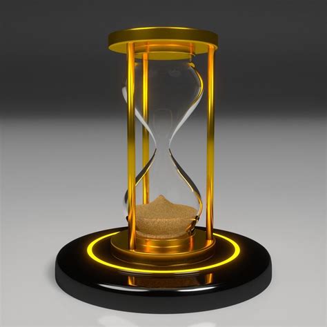 Hourglass 3d Model Cgtrader