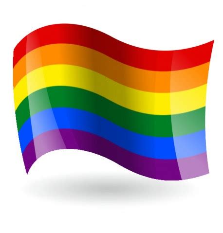 Lesbianas, gays, bisexuales, transexuales e intersexuales. Bandera LGBT - Banderalia.es
