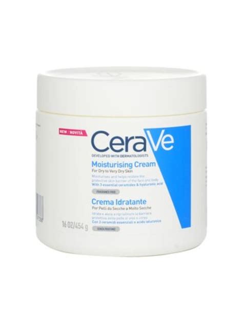 Cerave Moisturising Cream For Dry To Very Dry Skin 454g16oz W Lane