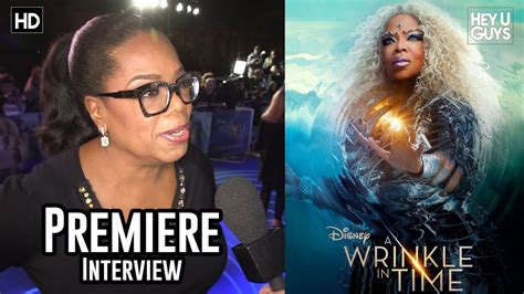 Oprah Winfrey A Wrinkle In Time Premiere Red Carpet Interview Youtube