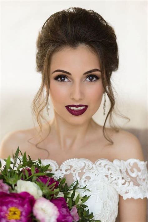 38 Natural And Attractive Wedding Makeup Looks Brown Eyes Blonde Hair