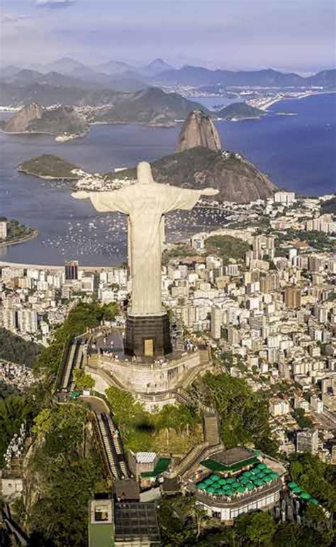 Landmarks In Brazil Wonders Of The World Famous Places Cool Places To Visit