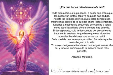 Metatron Frases Espirituales Oracion A Los Arcangeles Frases De