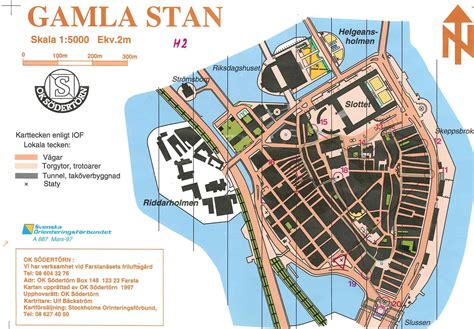 Karta Stockholm Gamla Stan Karta