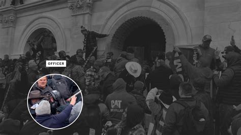 Watch Video How Mob Dragged And Beat Police At Capitol The New York