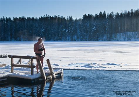 Diving Into Finnish Tradition Winter Swimming And Sauna Experience