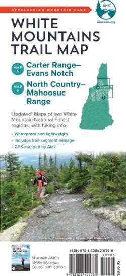 Amc White Mountains Trail Maps Carter Range Evans Notch And North