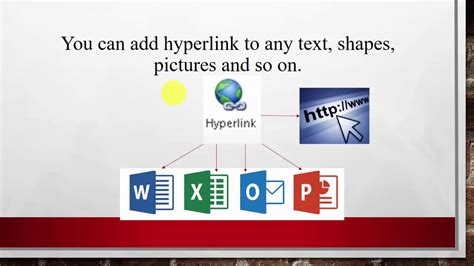Link Your Presentation Use Hyperlink Online Powerpoint Tutorial Youtube