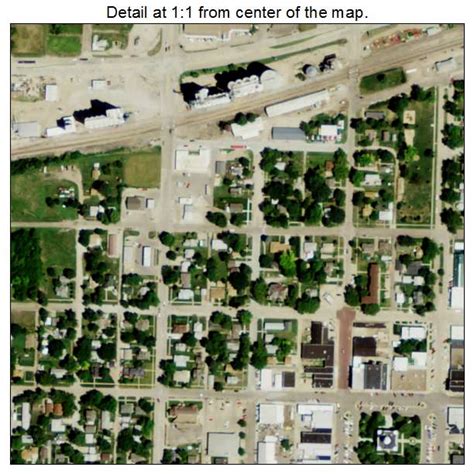 Aerial Photography Map Of Minden Ne Nebraska