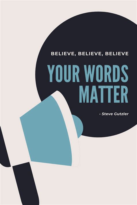 Your Words Matter Words Matter Inspirational Leaders Words