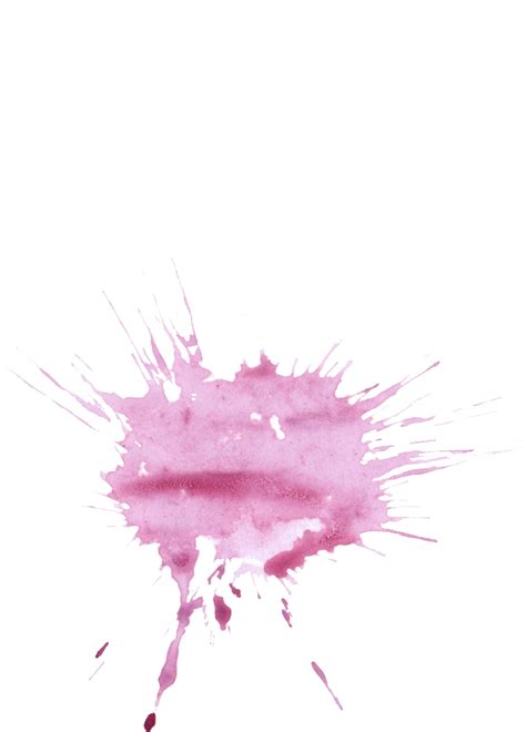 20 Purple Watercolor Splatter Png Transparent