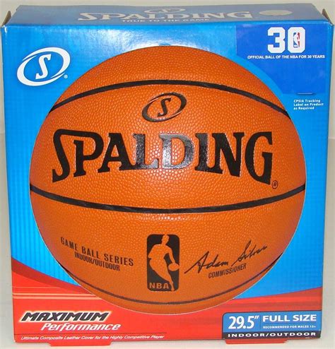 New Spalding Replica Nba Official Size Basketball Retail
