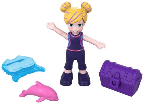Buy Polly Pocket Tiny Pocket Places Aquarium Compact With Micro Polly