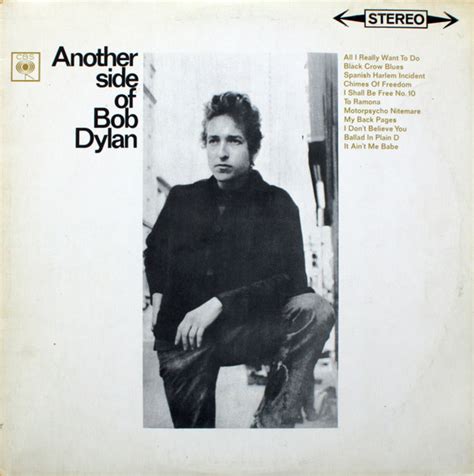 Bob Dylan Another Side Of Bob Dylan 1964 Vinyl Discogs