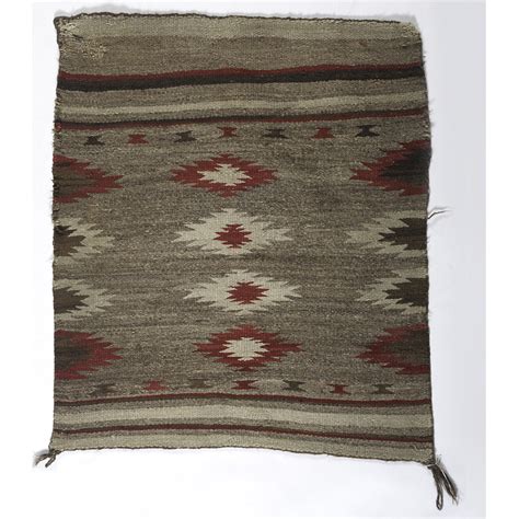 Navajo Single Saddle Blanket Rug Cowans Auction House The Midwest