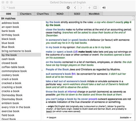Oxford Dictionary Of English For Mac Os
