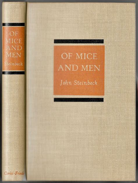 Of Mice And Men First Issue By John 1902 1968 Steinbeck First