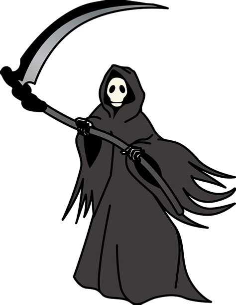 Grim Reaper Png Clipart Grim Reaper Reaper Drawing Grim Reaper
