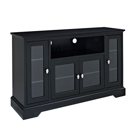 Welwick Designs Traditional Wood Tv Stand For Tvs Up To 56 Inch