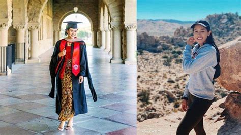 Maudy Ayunda Lulus Dari Stanford University Intip Foto Fotonya Saat Di