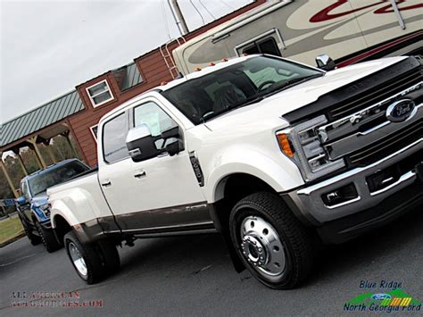 2019 Ford F450 Super Duty King Ranch Crew Cab 4x4 In White Platinum