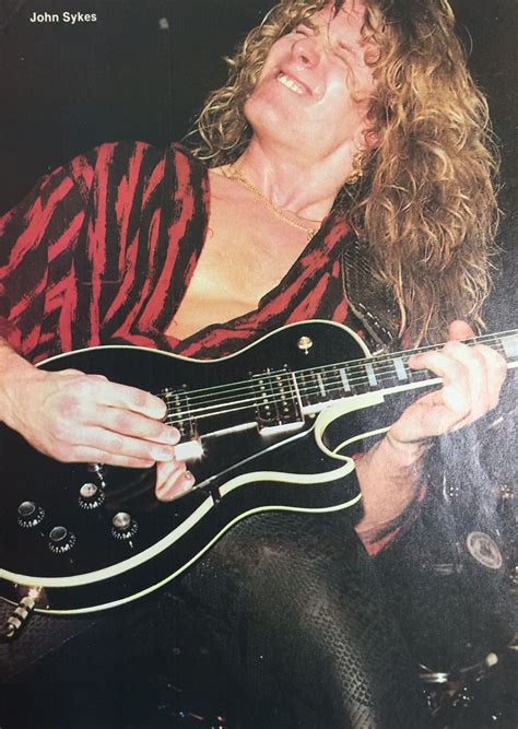 John Sykes Of Whitesnake Musicians Superb Gal Music Instruments