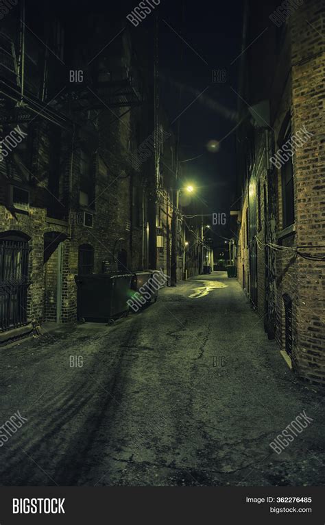 Dark Eerie Urban City Image And Photo Free Trial Bigstock