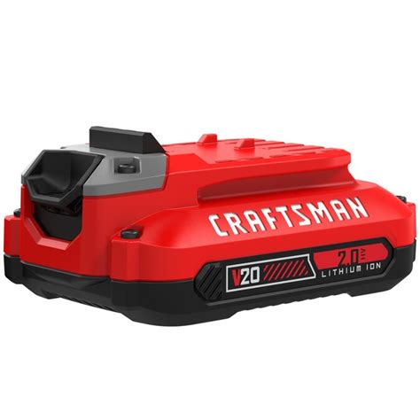 Craftsman V20 20 Volt Max 2 Amp Hour Lithium Power Tool Battery In The