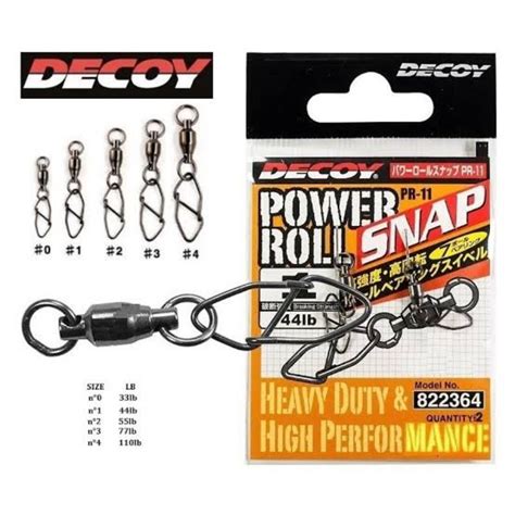 Jual Peniti Pancing Decoy Power Roll Snap Pr 11 Peniti Metal Jig