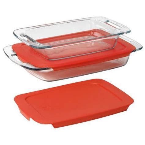 No1090992 Pyrex 4 Piece Easy Grab Glass Baking Dishes