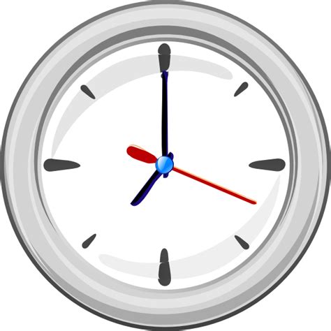 Simple Clock Clip Art At Vector Clip Art Online Royalty
