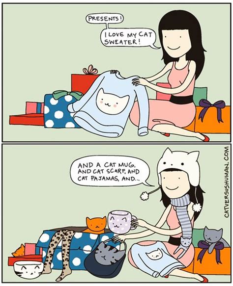 113 Hilarious Comics That Perfectly Capture Life With Cats Cat Vs