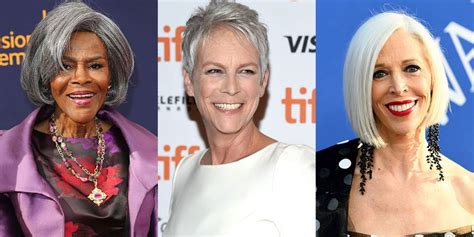30 Celebrities Whove Made Going Gray Look So Chic Grey Hair