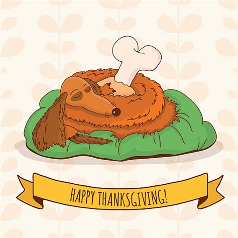 Thanksgiving Dog Illustrations Royalty Free Vector Graphics And Clip Art