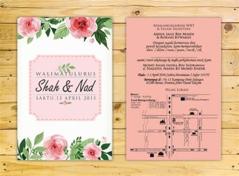 Pihak kami menyediakan design kad kahwin terkini kad kahwin simple dan cantik. Contoh Kad Kahwin Kraft - Berbagai Bekalan Rumah