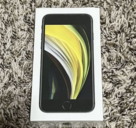 apple iphone se 2nd gen boost mobile mhge3ll a black 64gb smartphone new sealed 190199735033 ebay