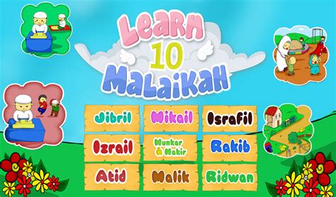 Learn 10 Malaikat Map