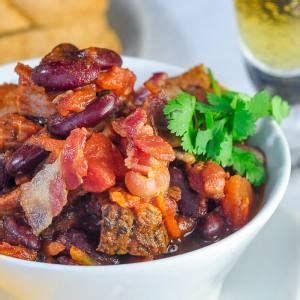 Thinly sliced (leftover) prime rib. Prime Rib Beer Bacon Chili. A leftover luxury meal. A ...