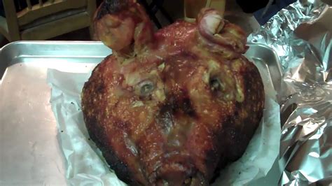Video 44 The Talking Roasted Pig Head Part 1 0f 2 Youtube