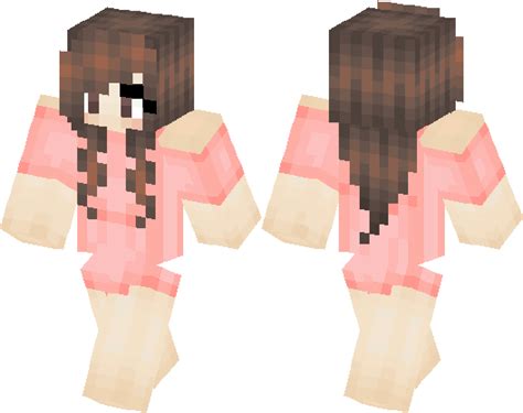 Stawberry Brown Haired Girl Minecraft Skin Minecraft Hub