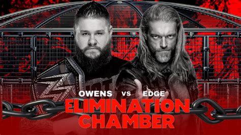 Wwe Elimination Chamber 2021 Custom Match Card Remake How To Make