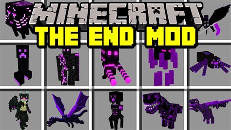 Minecraft The End Mod Travel To End And Fight New Mobs And Bosses