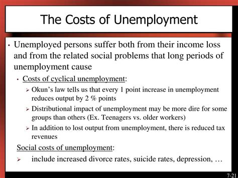 Ppt Chapter 7 The Anatomy Of Inflation And Unemployment Powerpoint