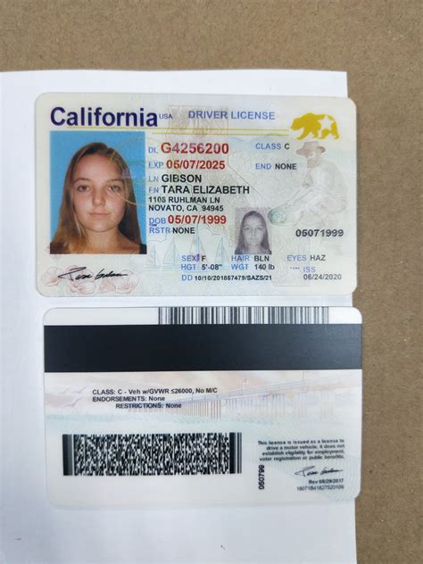 California Fake Id B05