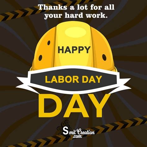 Happy Labor Day Thank You Image