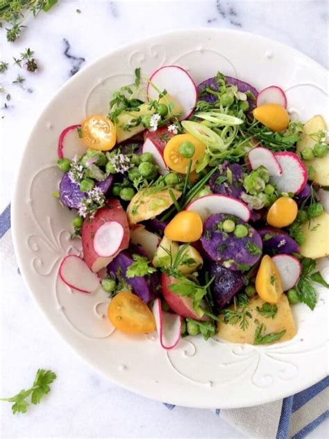 Eggless Potato Salad Recipe Vegan Story Copy Veggie Society