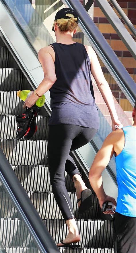 Charlize Theron S Spandex Ass